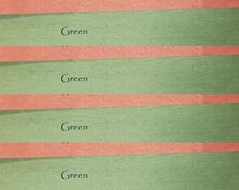 Green Dyed Maple Veneer - 7 PC Crafting Set (39.5x6)