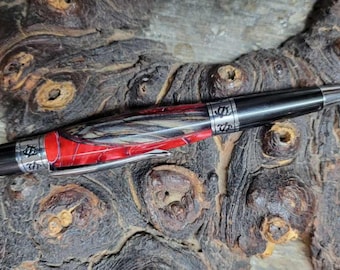Honu(Sea Turtle) Twist Pen -  Twisted & Dyed R-Cubed™  and Lava Acrylic