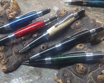 Honu(Sea Turtle) Pen - R-Cubed™  Dyed and Stabilized