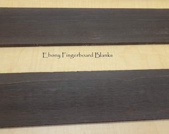 Guitar Fingerboard Blank - Ebony/Rosewood