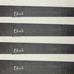 Best Deal -7 PC Set - 39.5x6 Free Shipping Black Dyed Maple Veneer