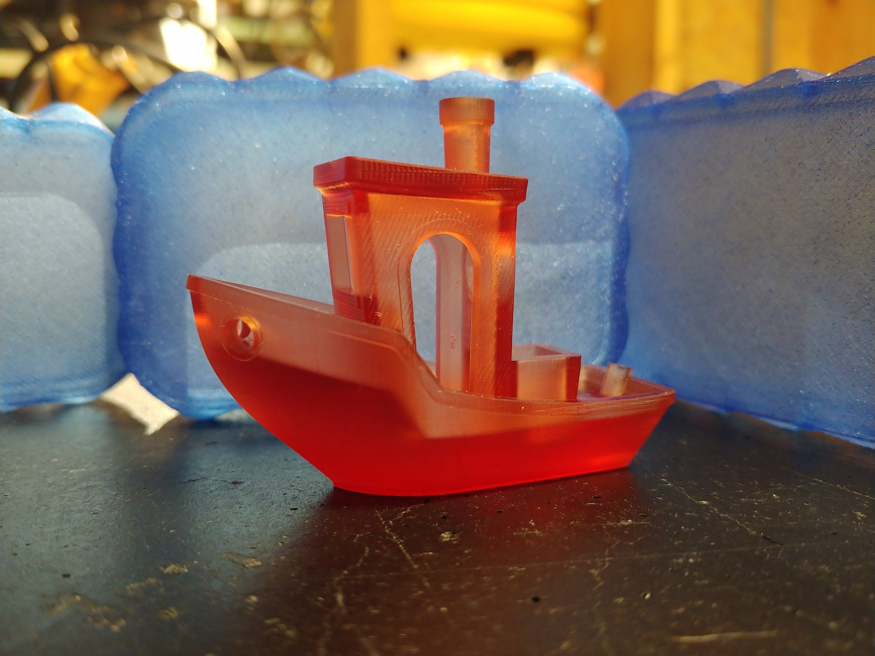Resin Benchy Boat Resin 3D Print plastic 3D Printed Box Etsy