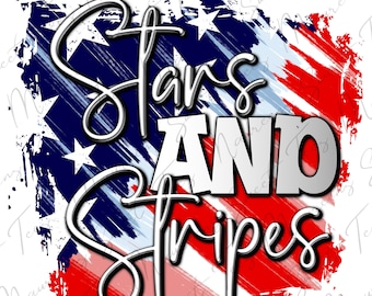 Fourth of July Png - Stars and Stripes PNG - Digital download for sublimation - Patriotic PNG - American Flag - Red White and Blue png - USA