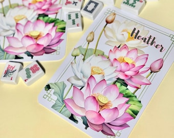 Mahjong-tegel schudder Gepersonaliseerde Mahjong-accessoires Mahj-cadeau Mahjong-tegelmixer Mah jongg Lover-cadeau Custom sponsor-souvenir