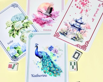 Gepersonaliseerde mahjong-tegelschudmachine