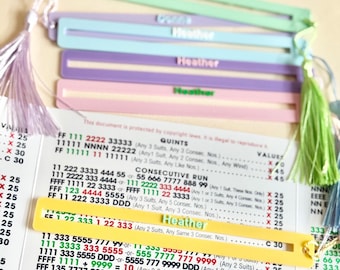 Mahjong Line Reader Personalized Mahjong Accessories Mahjong Gifts Custom Mahjong Line Finder Mahjong Lover Gift Mah jongg tournament gift