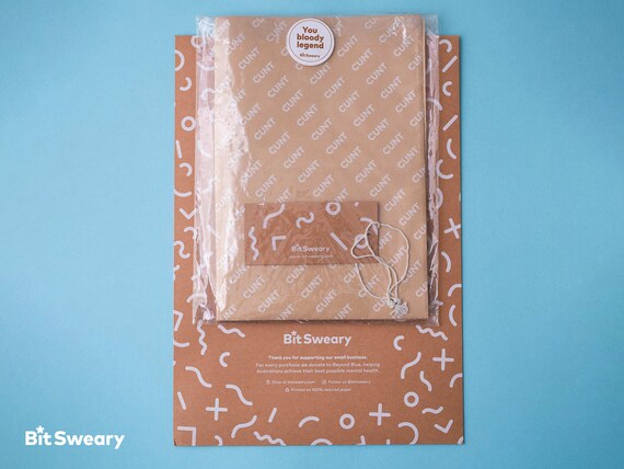 Brainbox Candy - 2 Sheets Of Funny Rude 'Present C*nt' Birthday Wrapping Paper - Offensive Gift Wrap For Anyone With A Cheeky Sense Of Humour - View #9