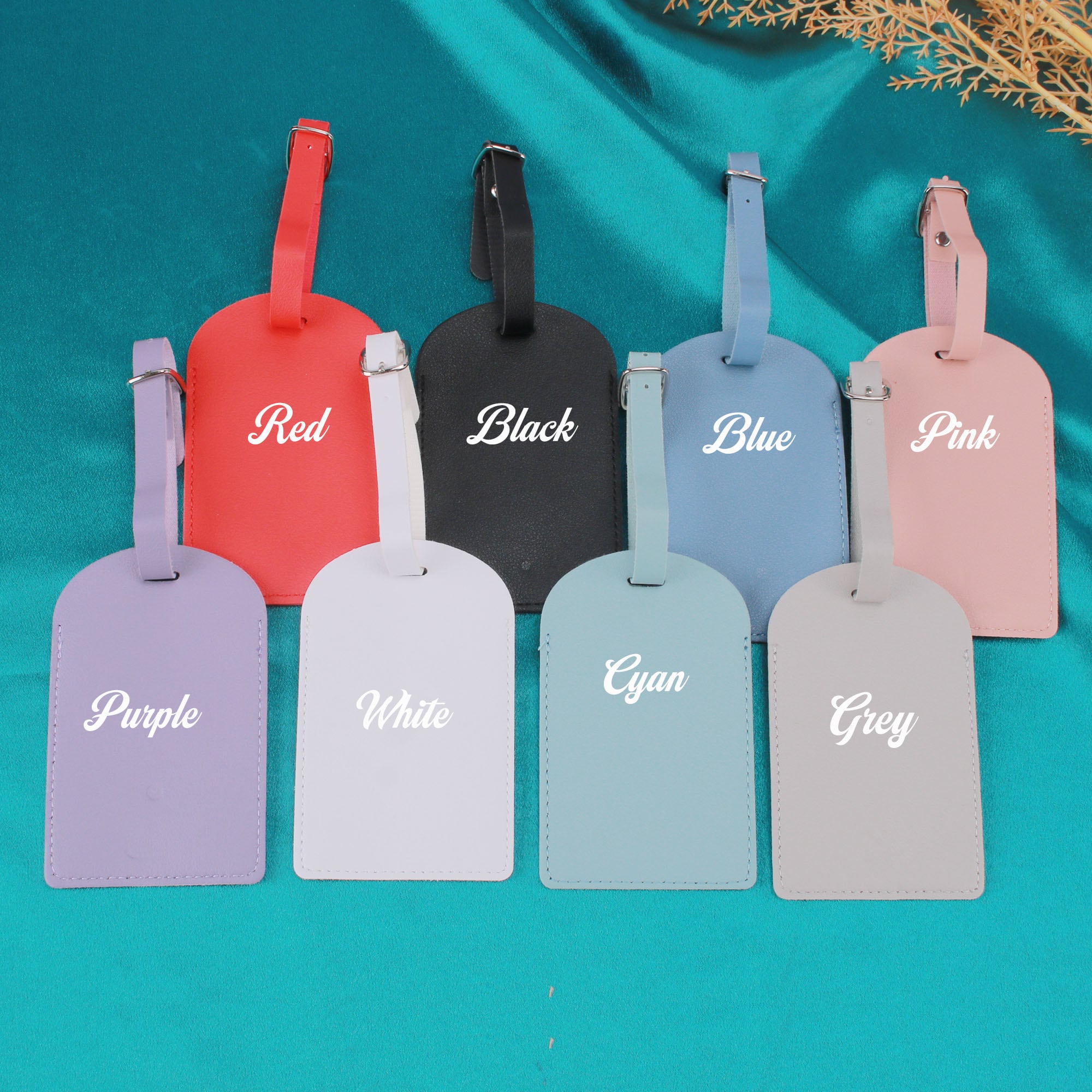 Personalized Leather Passport Holder & Personalized Luggage Tag, Bridesmaid Gifts, Honeymoon gift, Travel Set, Bride, Gifts For Her