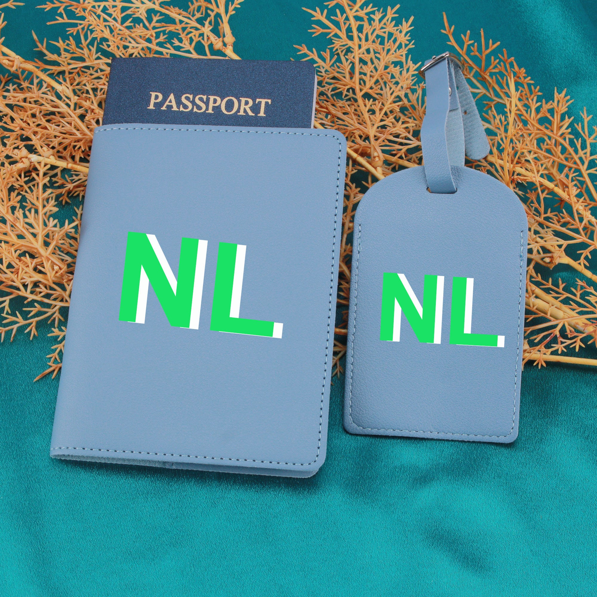 Passport Holder and Luggage Tag - Etsy