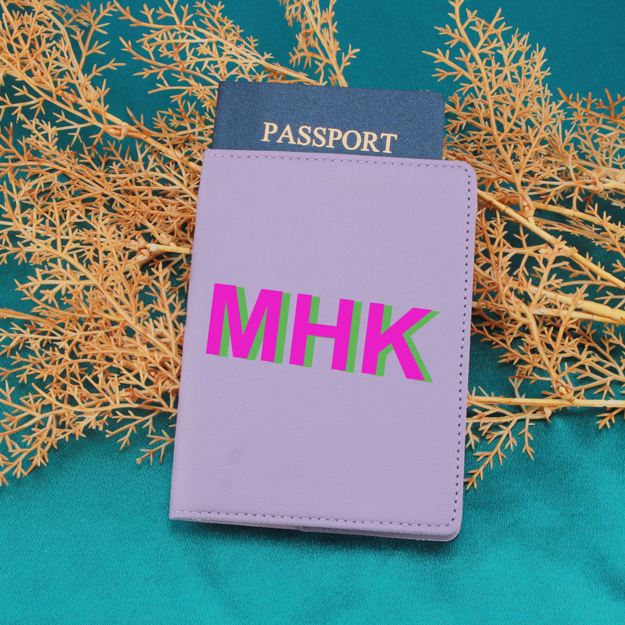 Personalized Leather Passport Holder & Personalized Luggage Tag, Bridesmaid Gifts, Honeymoon gift, Travel Set, Bride, Gifts For Her