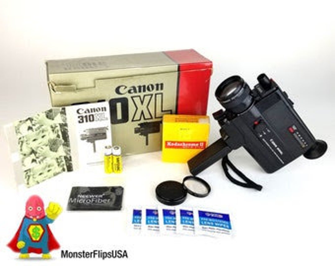 CANON 310XL Super 8 Camera Professionally Serviced and Fully Etsy