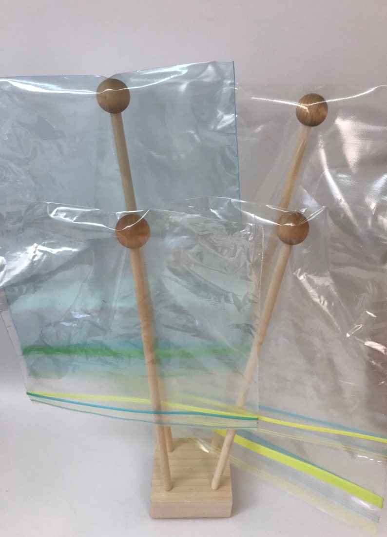 Plastic Bag Dryer, Ziploc Bag Dryer, Recycle Plastic, Environmentally