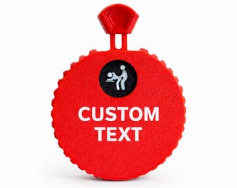 Personalized couple spinner gift, custom text love token, Valentine’s Day gift for him & her, date night idea, anniversary for couples