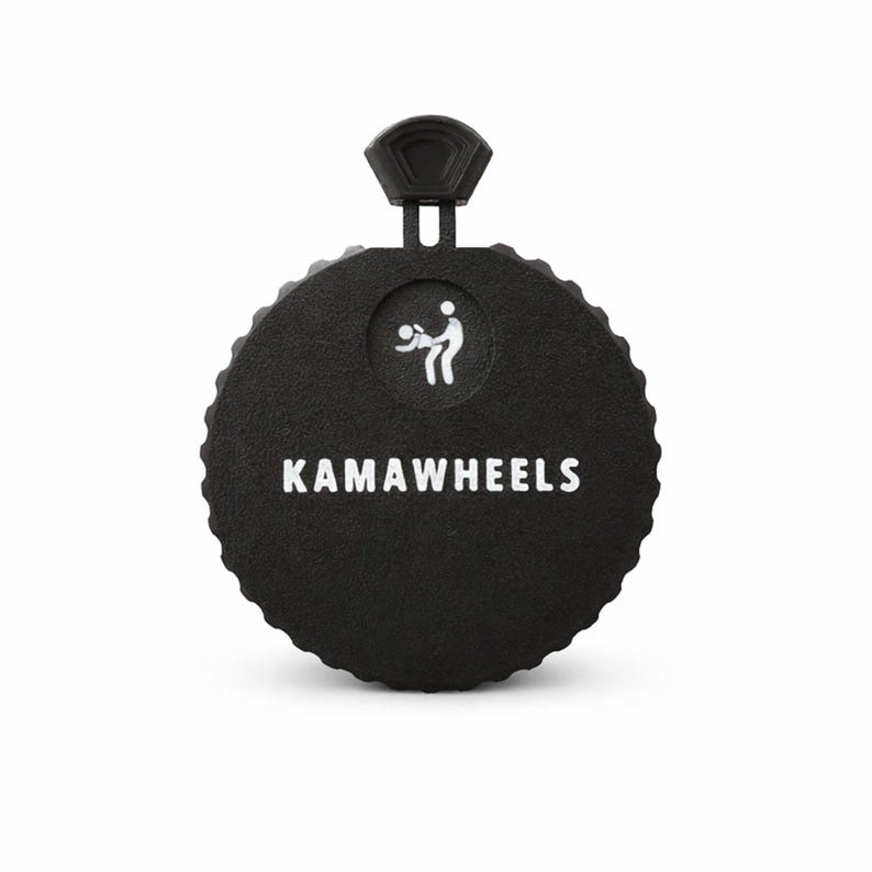 Kamawheels Love Spinner | Couples Game Wheel | Romantic Date Night Game | 3D Printed Gift for Couples | Fun Relationship Game Black