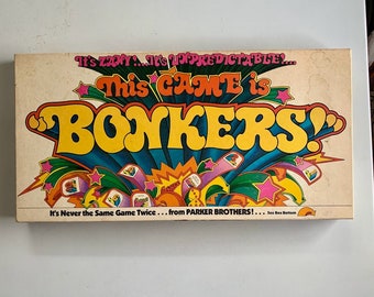 Vintage This Game is Bonkers! Game from Parker Brothers