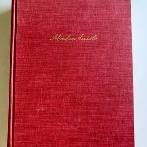 Abraham Lincoln The Prairie Years and The War Years One-Volume Edition by Carl Sandburg 1954 Edition