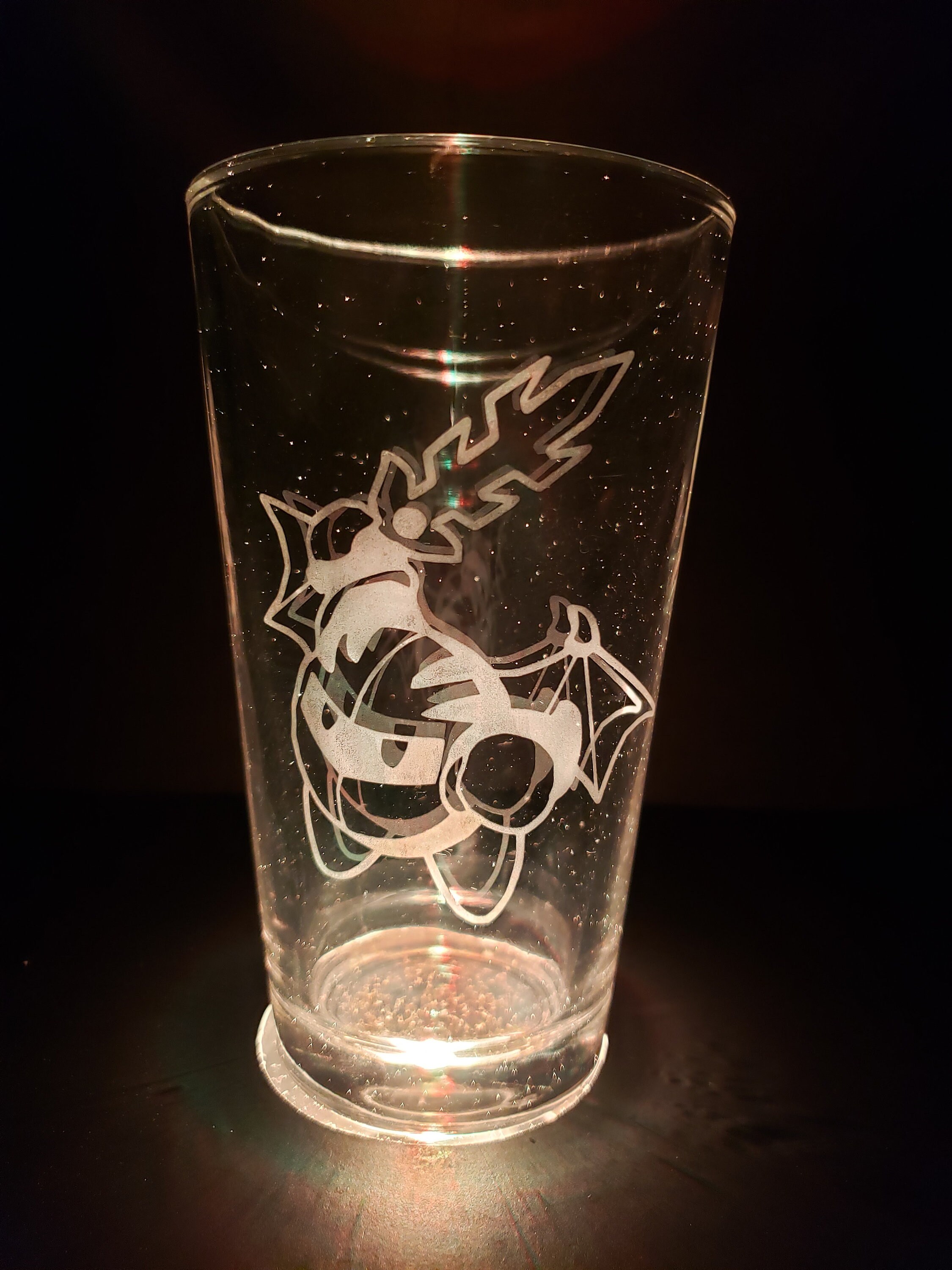 Kirby and Meta Knight 16 oz Pint Glass Set 2-Pack