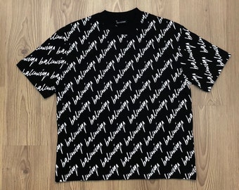 Balenciaga Shirt - Etsy