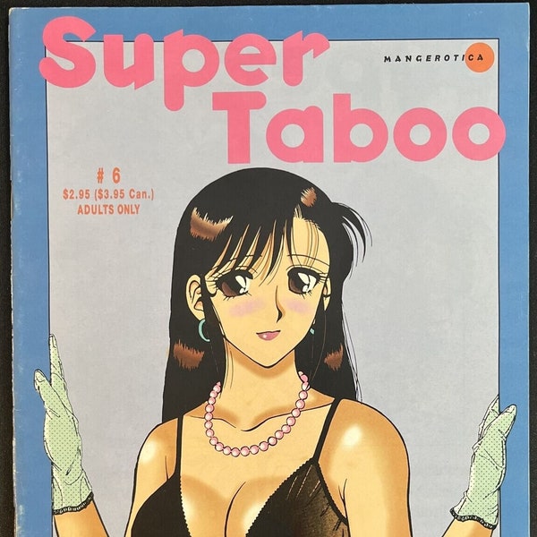 Super Taboo #6 Von Wolf Ogami - Vintage Eros Comix