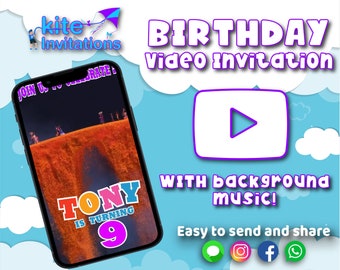 Coco Invitation, Coco Video Invitation, Coco birthday, Coco, Coco Video, Coco Theme