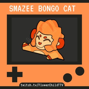 TemTem Smazee Bongo Cat Animated Emote - Twitch | Cute, Chibi, Animal, Cartoon for Streamers