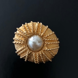 Broche Jacques Esterel vintage 1970 - Broche Jacques Esterel vintage 1970