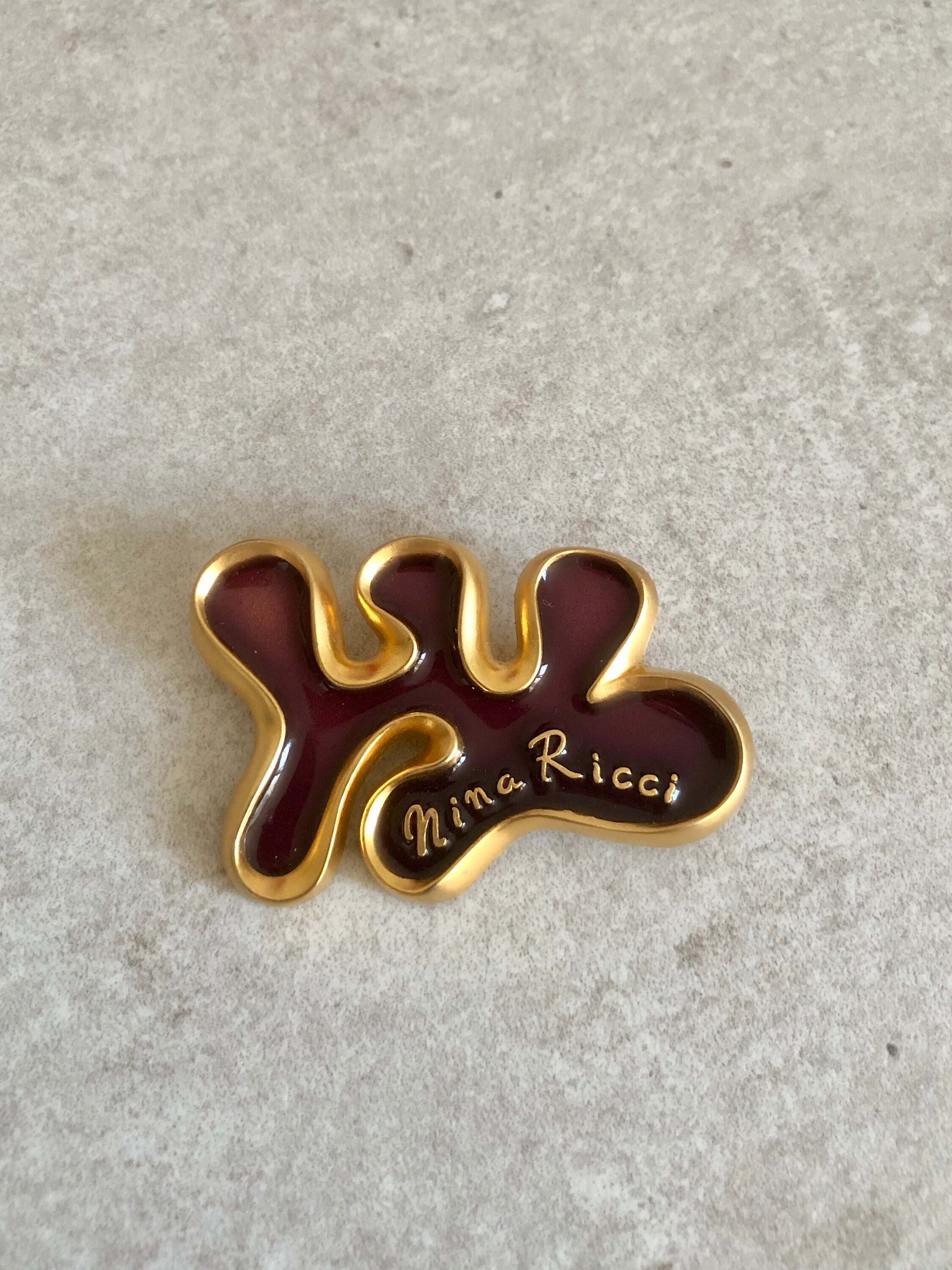 ブローチ セット NINA RICCI 九谷焼 整理品 ヴィンテージ 昭和レトロ ブローチ セット NINA RICCI 九谷焼 整理品 ヴィンテージ 昭和