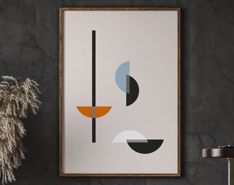 Bauhaus Less is More Exhibition Print | Digital Print | Quotes