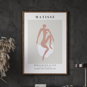 Matisse Tate Modern Poster, Abstract Art Print, French Wall Art, Instant Download