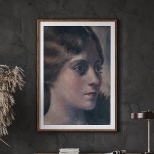 Pablo Picasso, Tete de femme (Olga), Paris 1917 - Premium Posters, Wall Art, Surrealism, Instant Download