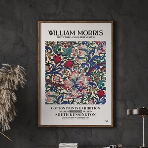 Morris Flower Pattern, Art Nouveau, Modern Art Gallery Wall, Gift Idea, Vintage Wall Art, Textiles Art, Instant Download