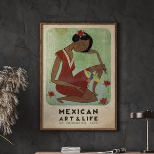 Trendy Mexican Home Decor, Vintage Mexican Culture Decor, Mexico Wall Art, DIGITAL DOWNLOAD