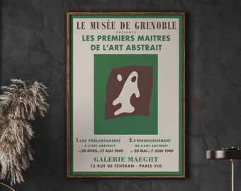 Gallery Maeght Exhibition Poster, Raoul Ubac Art Print