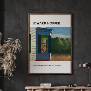 Edward Hopper Cape Cod Morning poster, vintage minimalisme kunst (digitale download)