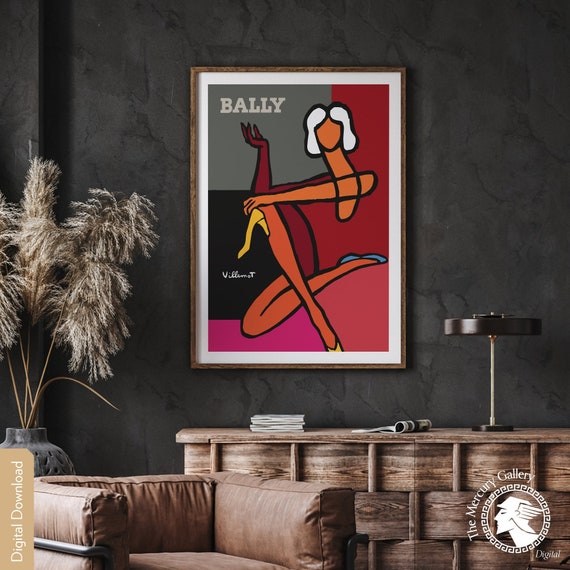 ベルナール・ヴィルモ バリー BALLY アートポスター A2版 ベルナール・ヴィルモ バリー BALLY アートポスター A2版 - メルカリ