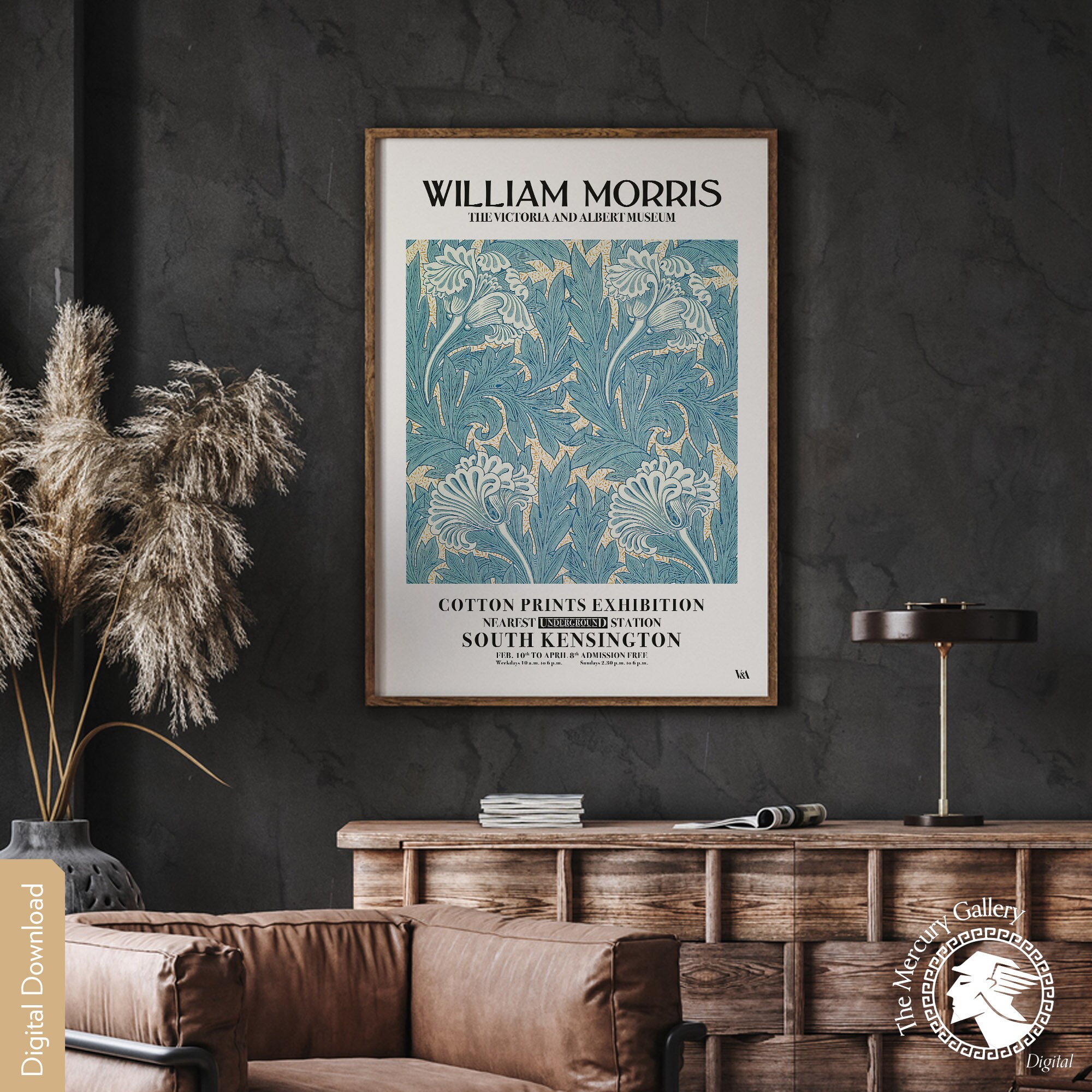 William Morris Set of 6, Gallery Wall Set, Art Nouveau Print, William ...
