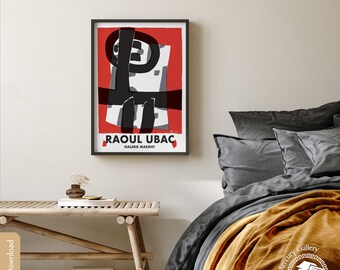 Gallery Maeght Exhibition Poster, Raoul Ubac Art Print