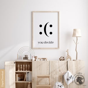 Du bestämmer Smiley Face-tryck, Hemmakontorsinredning (digital nedladdning) bild 7
