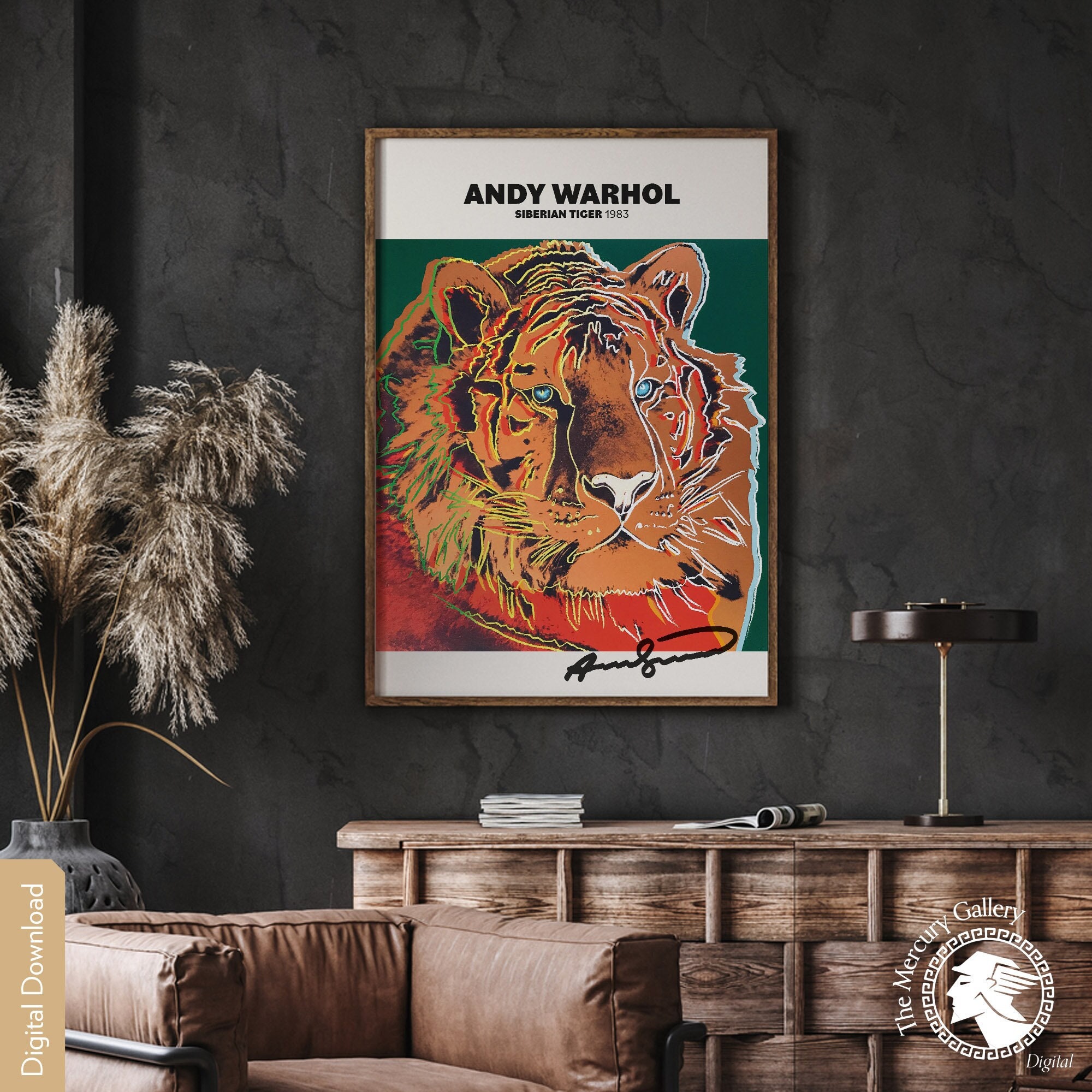 アンディ・ウォーホル シベリアンタイガー ポスター