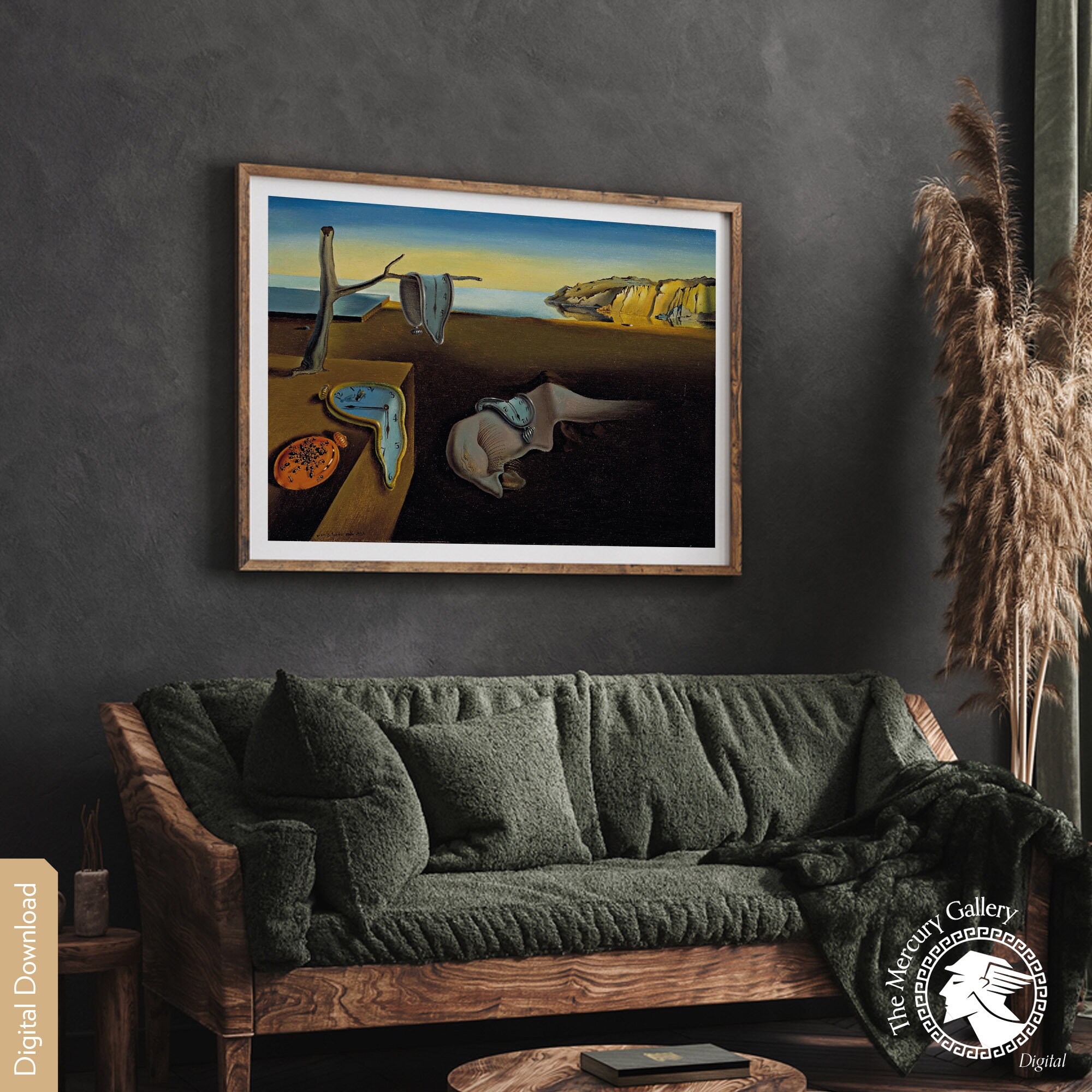 Dali、Persistence of Memory、希少画集画、新品額付 Dali、Persistence of Memory、希少画集画、新品額付