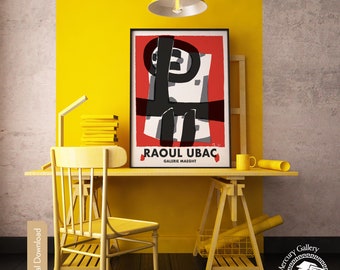 Gallery Maeght Exhibition Poster, Raoul Ubac Art Print