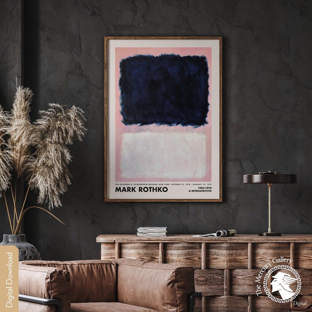 Mark Rothko Print, Abstract Art, Museum Wall Art, Abstract Printable ...