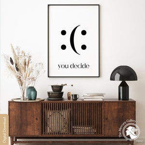 Du bestämmer Smiley Face-tryck, Hemmakontorsinredning (digital nedladdning) bild 2