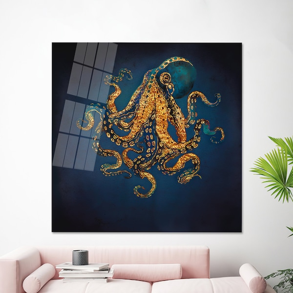 Octopus Wall Decor - Etsy