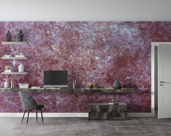 Colorful Marble Wallpaper: Modern Peel and Stick Wall Art