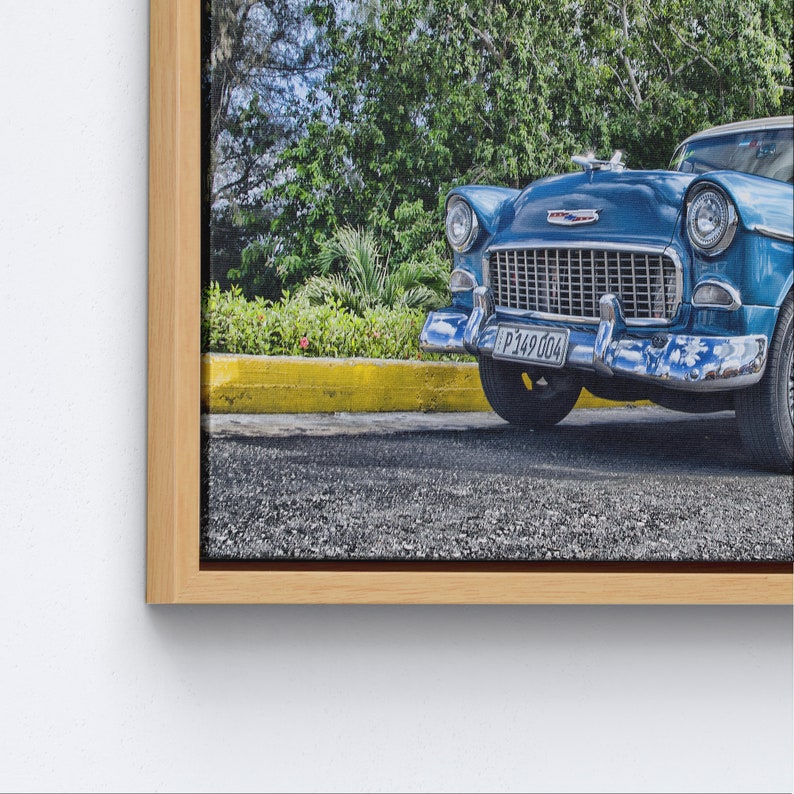 Old Car Photo Print Garage Art Canvas Old Car Canvas Etsy