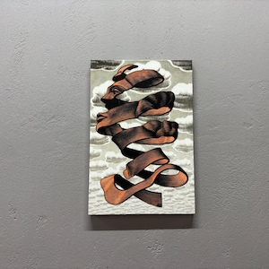 Canvas Art, Large Wall Art, 3D Wall Art, Rind By MC Escher, Abstract Canvas Decor, Escher Canvas Print, Abstract Face Canvas,