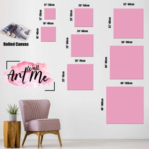 Twee mensen die elkaar de rug toekeren bij Burning Man, moderne muurkunst, trendy canvas kunst, kunst aan de muur cadeau paar, afbeelding 7