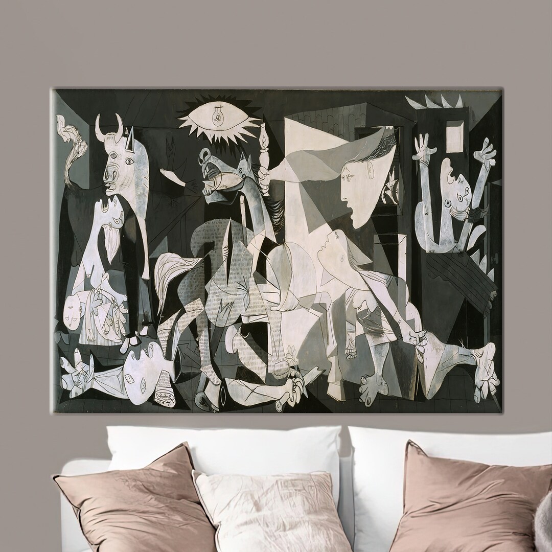 Guernica by Pablo Picasso: Cotton Canvas Art Print - Etsy