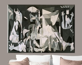 Guernica by Pablo Picasso: Cotton Canvas Art Print - Etsy